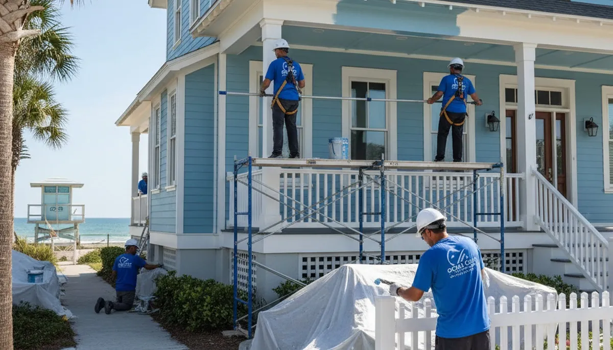 Painting company serving Jacksonville, FL for interior and exterior home painting services