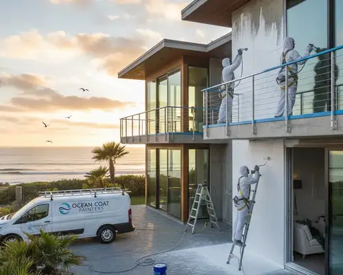 Exterior painting services for coastal homes in Jacksonville, FL built to resist salt air and weathering